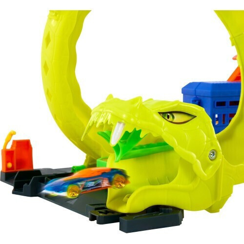 Hot Wheels City- Πίστες Με Θηρια Snake Spiral Attack City - JBM63