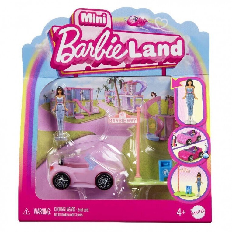Barbie Mini Barbieland Doll And Vehicle - Διάφορα Σχέδια - HYF38