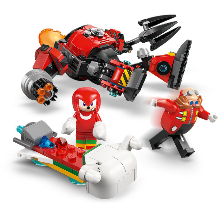 LEGO Sonic Knuckles Vs. Dr. Eggman Egg Crusher Mech  - 77005 