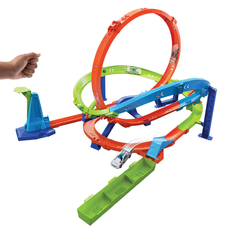 Hot Wheels Πίστα Σούπερ Extreme Λούπ - HTK16