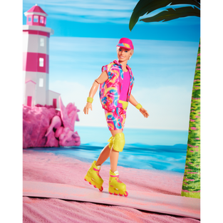 Barbie the Movie Collectible Ken Doll In Inline Skating Outfit - HRF28