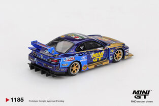 Mini GT Nissan Silvia (S15) #555 - MGT01185R
