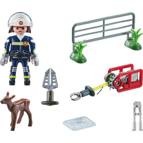 Playmobil Action Heroes Επιχείρηση Διάσωσης Ζώου - 71467