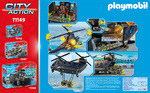 Playmobil City Action Ελικόπτερο Ειδικών Δυνάμεων Με Δύο Έλικες - 71149