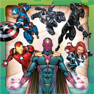Ravensburger Παζλ 3X49 Τεμ. Avengers - 05-08040