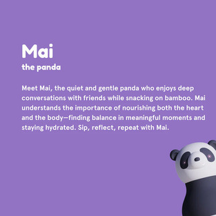 Asobu Μπουκάλι Θερμός Πάντα 460ml - GRAF05833