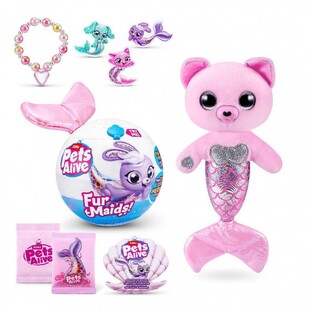 Pets Alive Furmaids Λούτρινη Γοργόνα Ζωάκι με Εκπλήξεις - 3 Xρώματα - 11809555