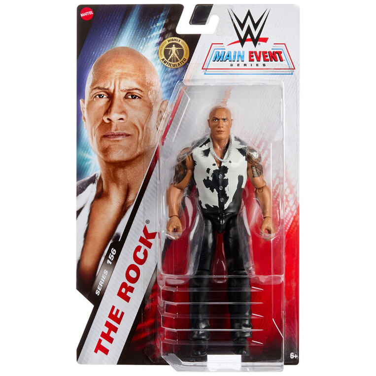 WWE Deluxe Φιγούρες 18cm - The Rock - JGD30