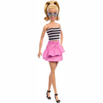 Barbie Fashionistas - Κούκλα Fashionista Black And White - HRH11