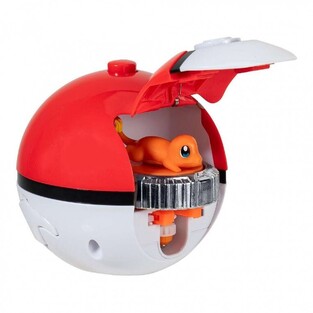 Pokemon Σετ Μάχης Spinner Charmander & Pokeball Εκτοξευτής - PKW4401
