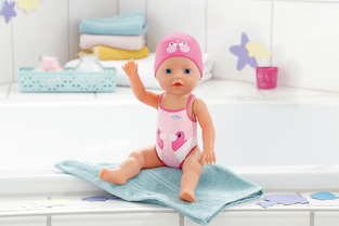 Baby Born Κούκλα Κολυμβήτρια 30Cm  - 835302-116222