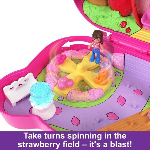 Polly Pocket Straw-beary Patch Compact - HRD35