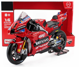Maisto 1:6 Scale Moto GP 2024 Ducati Lenovo Bagnaia #1 - 48/32245
