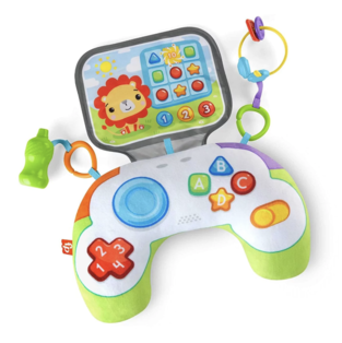 Fisher-Price Littlest Gamer Tummy Wedge Sensory Time Babytoy For Birth And Up - HGB89