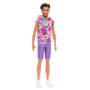 Ken Fashionistas Brunette With Short Beard & Slender Body No 227 - HRH26