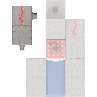 Minecraft - Biome Builds 8cm Figure - Redstone Charged Kai - JJR86