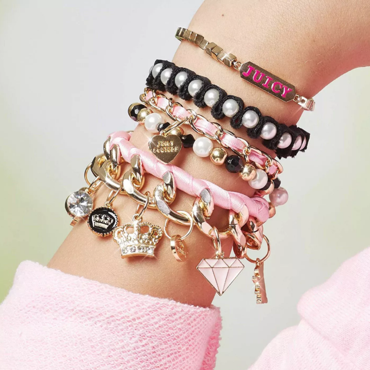 Make It Real Juicy Couture Gold 5 DIY Chains And Charms - FK4404