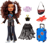 Bratz Pretty ‘N’ Punk Sasha Fashion Doll with 2 Outfits and Suitcase - 587996EUC
