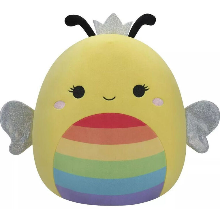 Squishmallows Λούτρινο Sunny Rainbow Honey Bee - SQCR00938