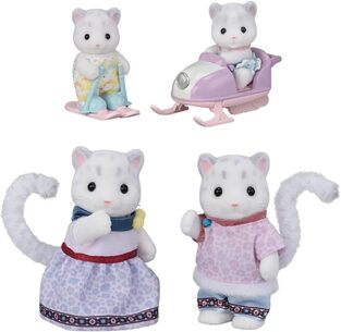 Sylvanian Families Snow Leopard Family - SF5814