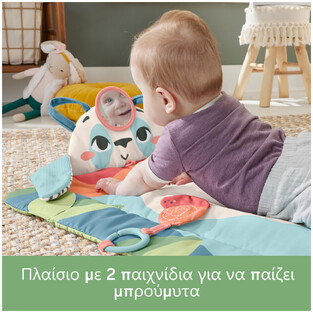 Fisher-Price Γυμναστήριο Και Στρώμα Παιχνιδιού Πάντα 3 Σε 1 - HKD65