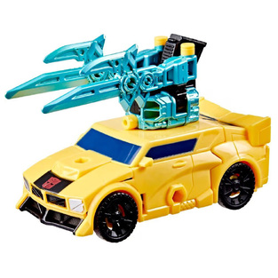 Transformers:  Cyberworld Armored Cyber Changers Armor Bumblebee - G1045