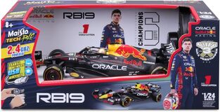 Τηλεκατευθυνόμενο F1 Oracle Red Bull Racing RB19 Verstappen 1 Race Car - 49/82358