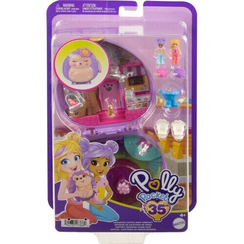 Polly Pocket Hedgehog Coffee Shop Compact - HRD37