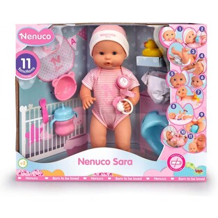 Nenuco Sara Κούκλα Σαν Αληθινό Μωρό Με 11 Λειτουργίες - 700015154