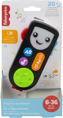 Fisher Price Laugh & Learn Εκπαιδευτικό Τηλεχειριστήριο - HHH27