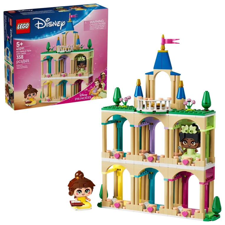 LEGO Disney Mini Belle & Tiana With Castle - 43291