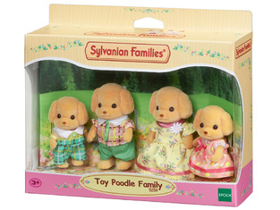 Sylvanian Families Οικογένεια Toy Poodle - SF5259