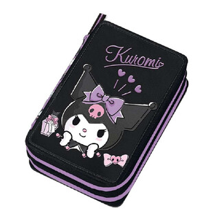 Graffiti Κασετίνα Διπλή Γεμάτη Sanrio Hello Kitty & Friends Kuromi Sketch - 252331