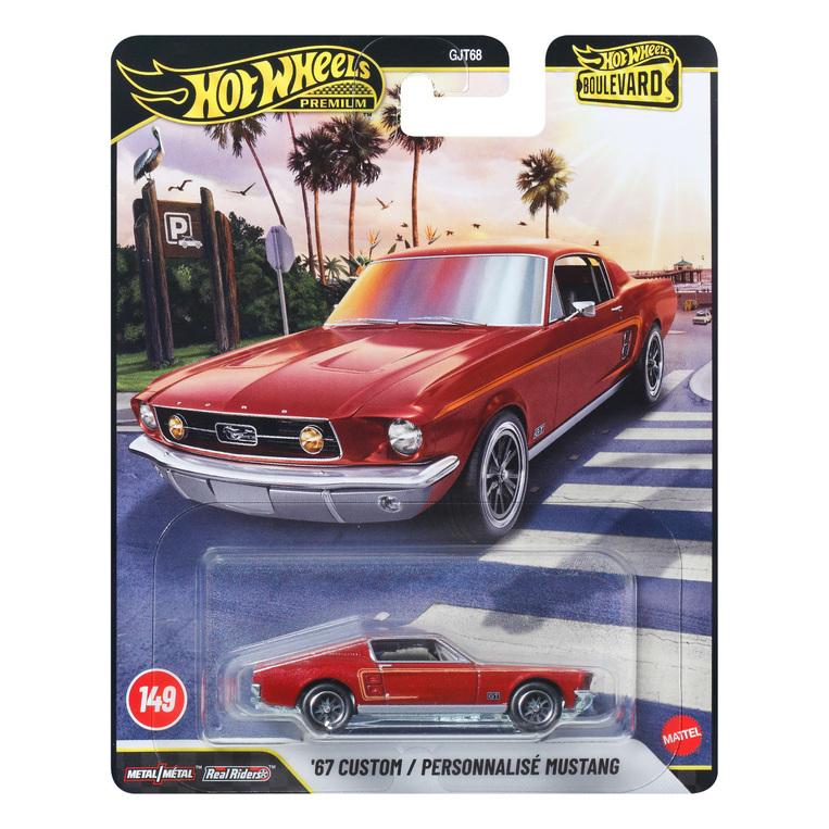 HW Premium '67 Custom Personanalise Mustang - JHW40