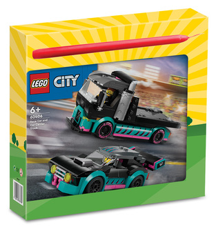 Λαμπάδα LEGO City Race Car & Car Carrier Truck - 60406L