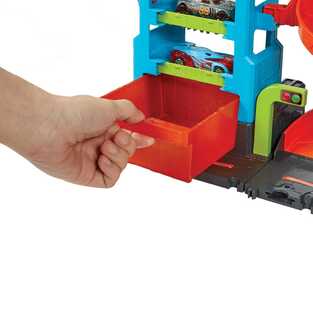 Hot Wheels Mega Πλυντήριο Χρωμοκεραυνών - HDP05