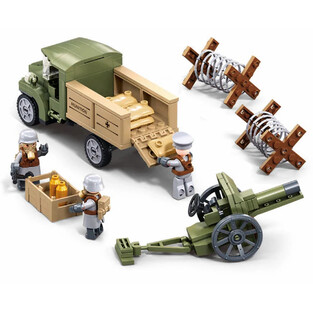 Sluban Army Assault Tank WWII - Mark Vs Set - M38-B1296