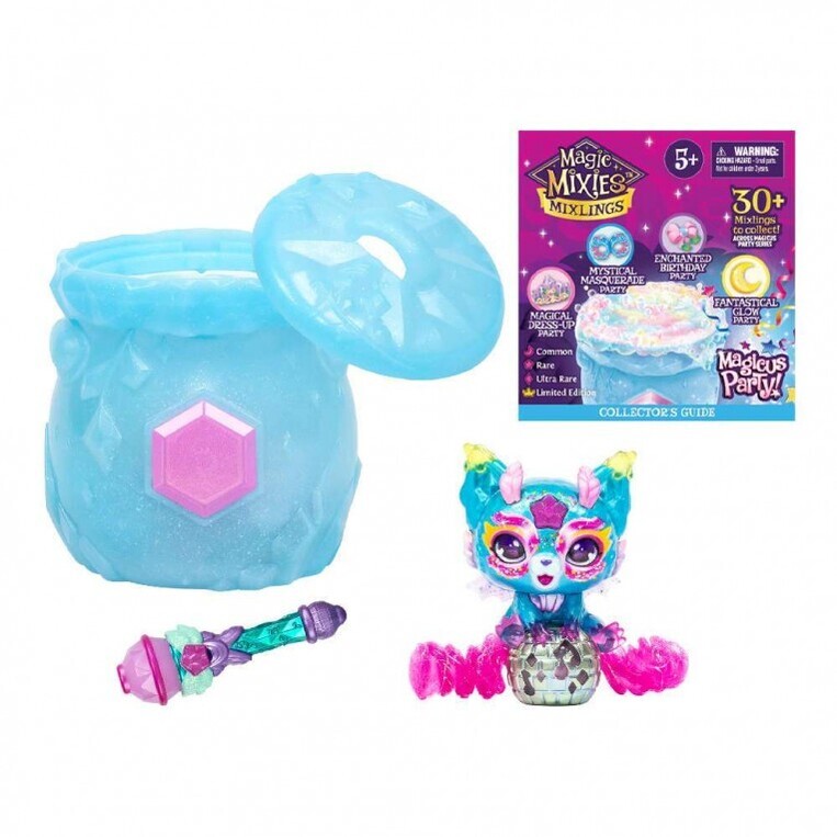 Magic Mixies Mixlings Καζάνι με Φιγούρα Magicus Party Σειρά 4 - MG014000
