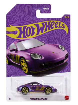 HW Pearl and Chrome Porsche Cayman S - JDM30