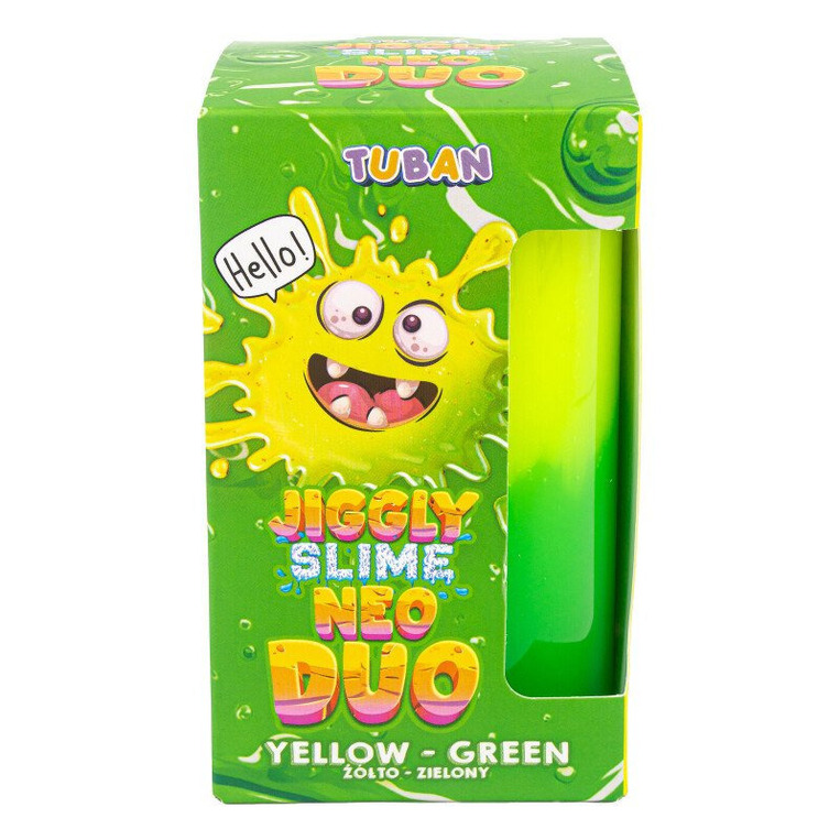 Tuban Jiggly Slime Neo Duo Κίτρινο-Πράσινο - TU3810