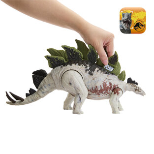 Jurassic World Dominion Dinosaur Figure Gigantic Trackers Stegosaurus - HLP24