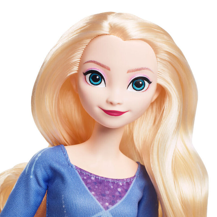 Disney Frozen II Elsa Fashion Doll With Nokk Adventure Carriage - JBG56
