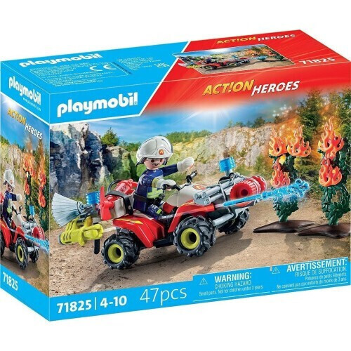 Playmobil Action Heroes Πυροσβέστης Με Γουρούνα - 71825