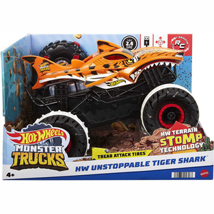 Hot Wheels RC Monster Trucks Tiger Shark Τηλεκατευθυνόμενο 1:15 - HGV87