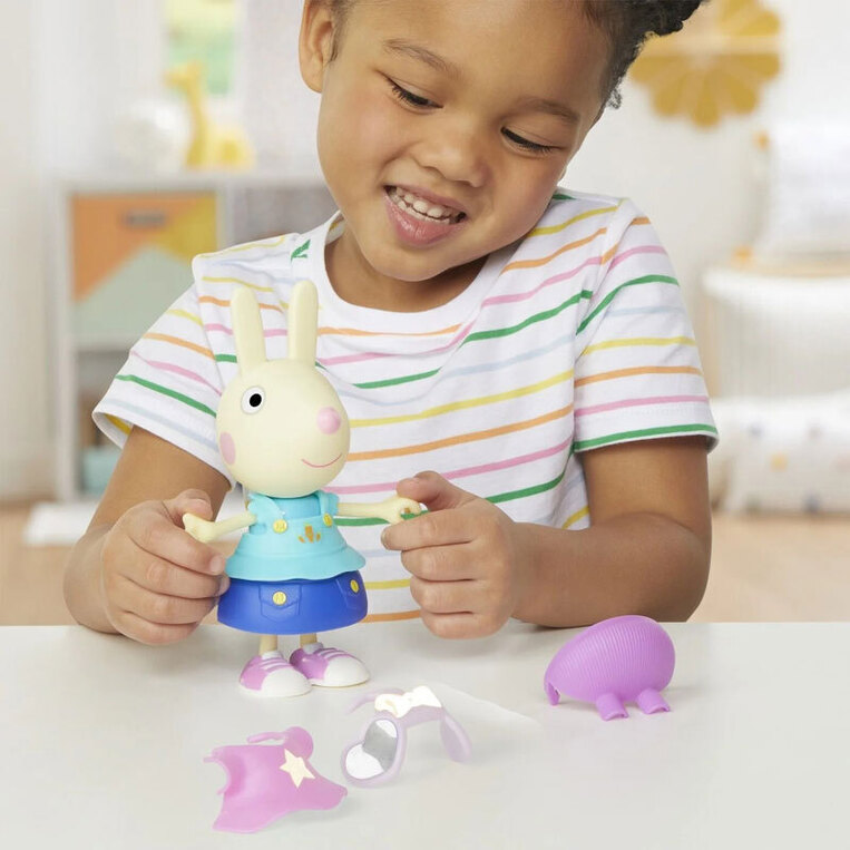 Peppa Pig Φιγούρα Dress Up Rebecca Rabbit 15cm - G0329