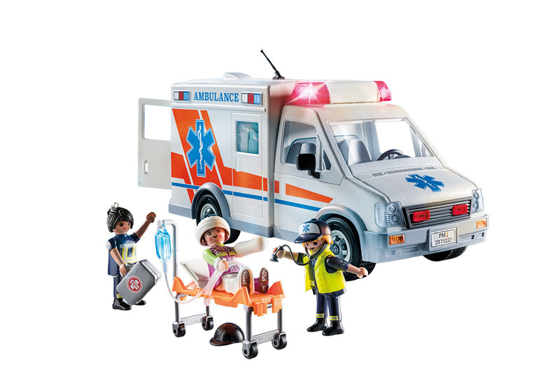 Playmobil City Action Ασθενοφόρο Με Διασώστες - 71232