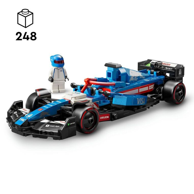 Lego Speed Champions Visa Cash App Rb Vcarb 01 F1® Race Car 
