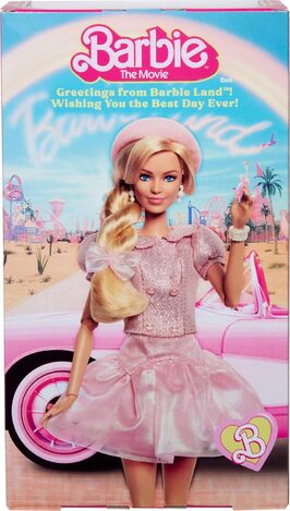 Barbie The Movie Pink Beret Collectible Doll - JBJ53