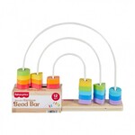 Fisher-Price Ξύλινο Σετ Ουράνιο Τόξο Με Χάντρες - JFG15