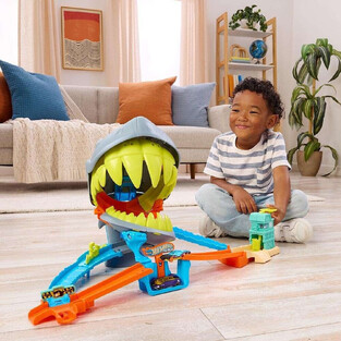 Παιχνιδολαμπάδα Hot Wheels City Shark Chomp Beach - JHL96L
